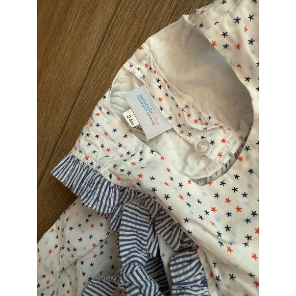 James and Lottie Patriotic Side Tie Set - Picture 4 of 4